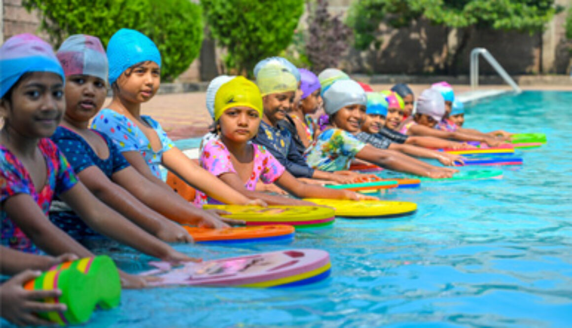 swimming